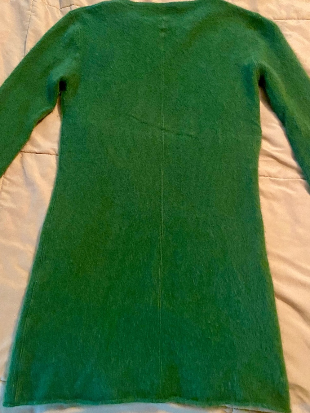 Autumn Cashmere Emerald Green Crewneck Sweater - Picture 3 of 3